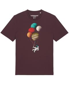 Рубашка Watapparel  Balloon Spaceman, темно-красный