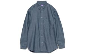 THE NORTH FACE PURPLE LABEL Рубашка SS24 мужская indigo