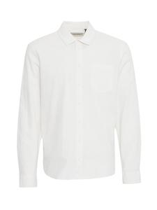 Рубашка на пуговицах классического кроя BLEND, белый