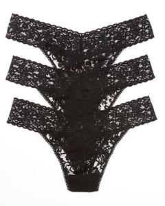 Трусики с оригинальной посадкой, комплект из 3 шт. Hanky Panky