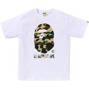 Футболка с принтом A BATHING APE, желтый