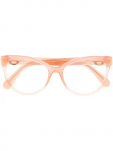 Очки в оправе 'кошачий глаз' Moncler Eyewear, розовый