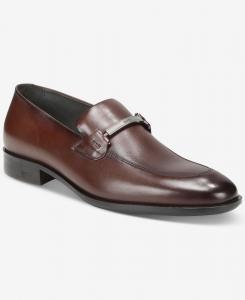 Мужские лоферы BOSS by Colby из итальянской кожи Hugo Boss, Dark Brown