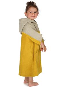 Normani Детский банный пончо Puwai для детей 2-5 лет, желтого цвета