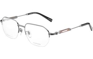 Chopard Альпийский орел титановая оправа очков с роговыми вставками для мужчин, VCHL95J0568