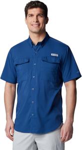 Columbia мужская рубашка Blood and Guts Iv с коротким рукавом, Carbon