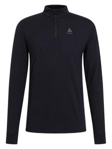 Odlo Функциональный лонгслив из мериносовой шерсти черного цвета