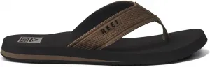 Мужские шлепанцы REEF Layback с поддержкой свода стопы, водостойкие, черный