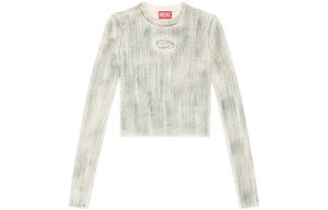 Футболка Diesel женская светло-серая