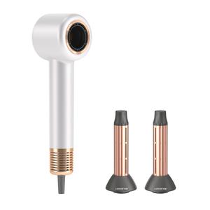 Фен для волос холодный и горячий воздух для домашнего использования плазма салон высокой скорости сушки Hairdryer LS 6001A 015 Lansam, белый