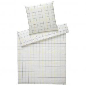 Элегантное постельное белье из хлопчатобумажной ткани Trondheim мульти-желтый 155х220 см + 40х80 см Elegante