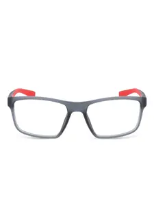 Очки в прямоугольной оправе Nike, серый
