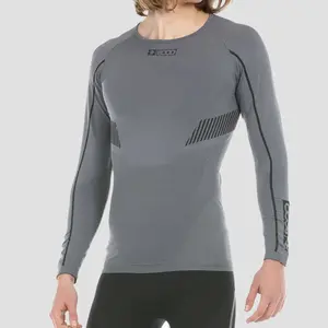 Мужская футболка с длинным рукавом Cortona 25V +8000, темно-серый