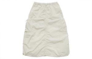 MLB Нью-Йорк Янкиз Basic Collection SS25 повседневная длинная юбка Women's Ivory