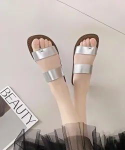 Сандалии-вьетнамки с двойным ремешком Aimoha - Select -, цвет Silver