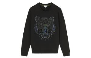 Толстовка женская Kenzo Paris Tiger, черный