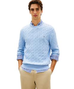 Классический свитер с косами и круглым вырезом, размер 26SS