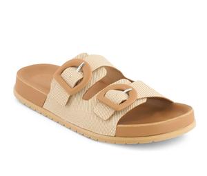 Женские сандалии Total Comfort Footbed бежевого цвета Andrea, бежевый