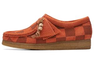 Clarks Низкие повседневные туфли Originals WALLABEE, женские, оранжевые