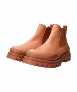 Короткие ботинки с отметинами на боковой подошве и вставками Angel Alarcon, цвет Cm