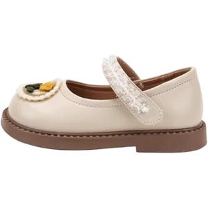 Нескользящие противоскользящие туфли для малышей (для младенцев и малышей) QINUOSHU, бежевый