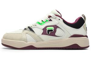 Баскетбольные кроссовки Smash Vintage женские с низким верхом белые/фиолетовые Fila Fusion