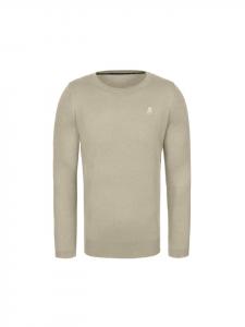 Karl Lagerfeld Вязаный свитер 655000 бежевого цвета