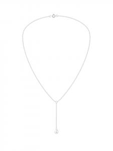 Alexander York Жемчужное колье Y-образной формы из серебра 925 пробы