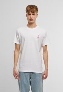 Футболка с принтом DRINK EMB Mister Tee, белый