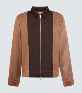 Куртка с цветными блоками Jil Sander, Brown Overflown