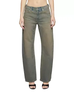 Свободные джинсы Alida с высокой посадкой и широкими штанинами, цвет виски. Eb Denim, бежевый