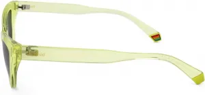 Солнцезащитные очки Polaroid PLD 6174/S 40G ЖЕЛТЫЕ 52/19/145 для женщин, Yellow/Grey