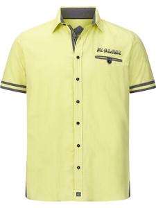 Комфортная рубашка Jan Vanderstorm MAWENS, цвет Pastel Yellow