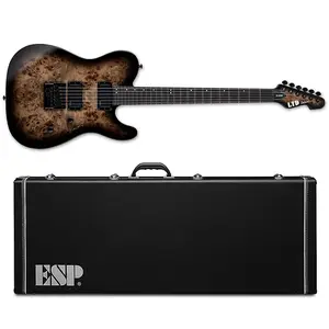 Электрогитара ESP LTD TE-1000 EverTune Charcoal Burst + чехол ESP НОВАЯ TE 1000 TE1000