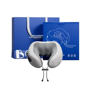 Подушка массажер u-образной формы для спины, шеи и поясницы портативная офисная дорожная подушка для поддержки шеи массажная подушка для шеи Bomini