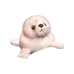 Игрушка-подвеска плюшевый тюлень с большими глазами, высота 20см/23см/30см Bitter purchase