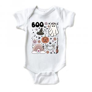 Детское боди Boo Collage The Juniper Shop, белый