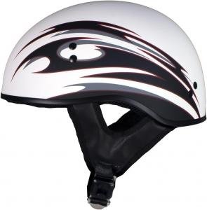 Шлем Hot Leathers, белый