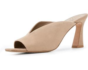 Женские босоножки-мюли Vince Camuto Galeni на высоком каблуке с открытым мысом, Tortilla