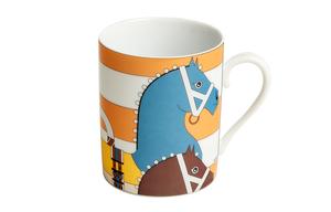 Кружка HERMES, оранжевый