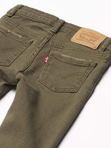 Джинсы Levi's Super Skinny Fit для девочек и малышей, Olive Night