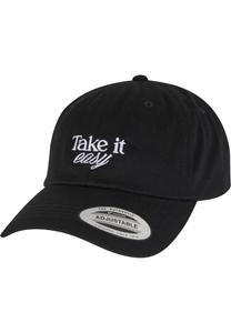 Бейсболка Mister Tee Cap Take It Easy, черный