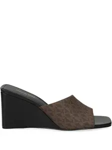 Мюли на каблуке Michael Michael Kors, коричневый