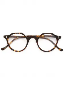 Очки с узором черепашьего панциря Lesca, коричневый