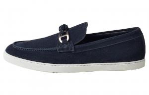 HERMES Мужские мокасины Ignacio, цвет морской волны