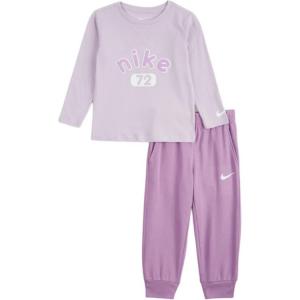 Nike Повседневная спортивная одежда Rush Purple Red для малышей