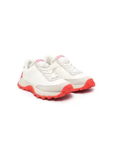 Кроссовки с закругленным носком и логотипом Camper Kids, нейтральный