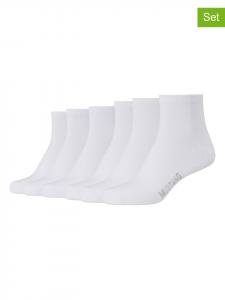 Mustang Набор из 6 белых носков