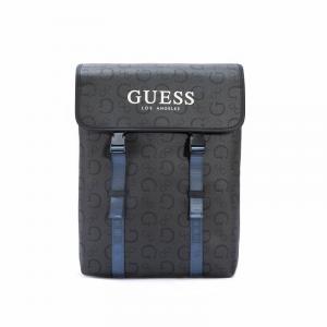 GUESS Синтетический рюкзак унисекс угольно-черный, Carbon Black