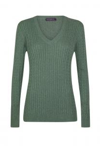 Джемпер Felix Hardy V-NECK CABLE, Green